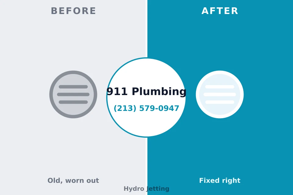 Before and after: plumbing repair Marion, SC